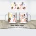 Custom Father’s Day mug with photo and text
Close-up of dad photo on ceramic coffee mug

